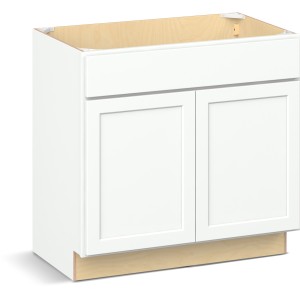 Reliabilt Parkstone II Reliabilt Parkstone II Brilliant White Vanity Base Cabinet, 36-in - 641144 | Lowe's Pro Supply